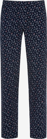 Mey Pajama Pants 'Small Ship' in Blue: front