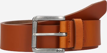 BOSS - Cinturón 'Joris' en marrón: frente