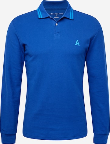 AÉROPOSTALE Shirt in Blauw: voorkant