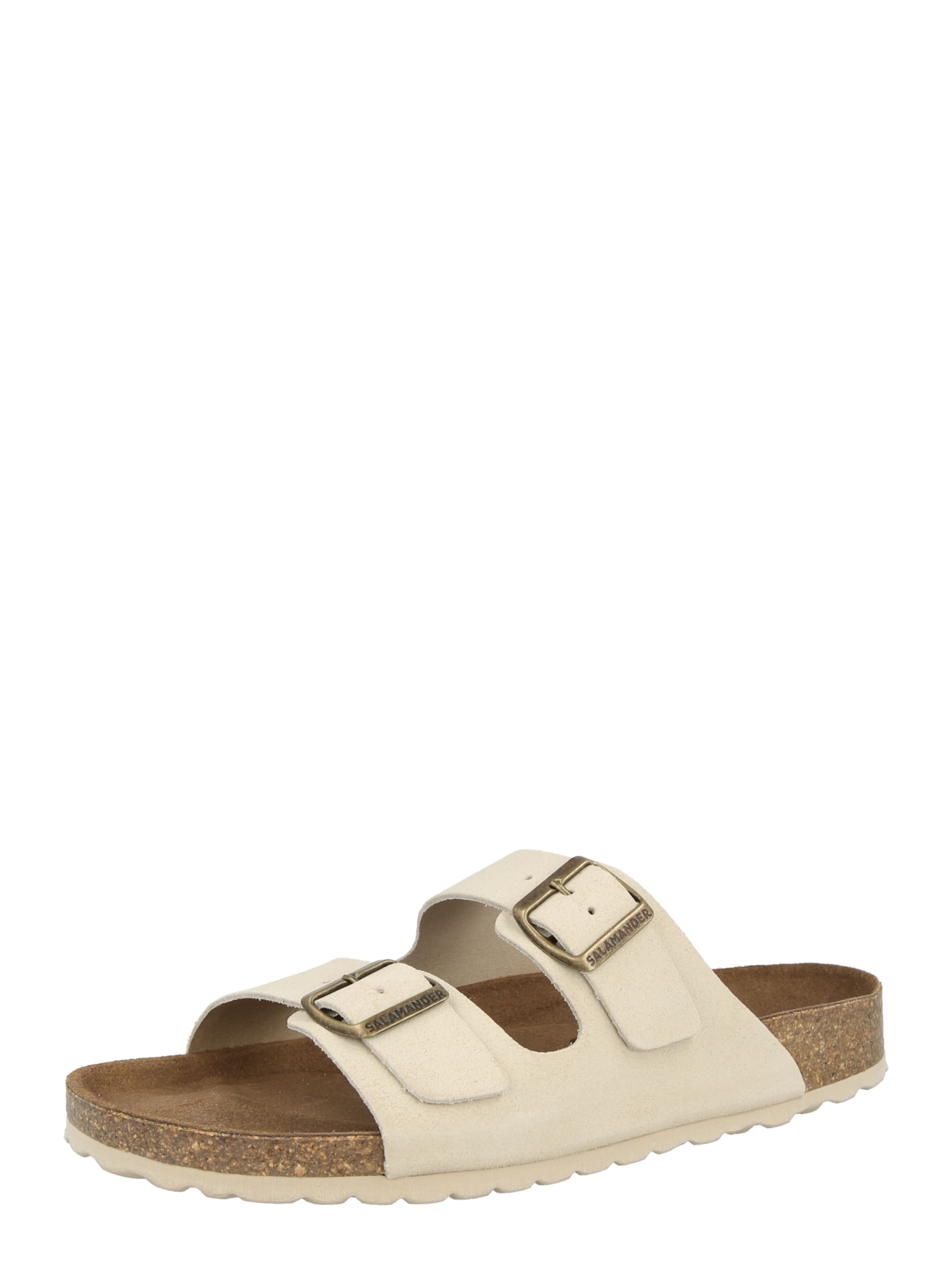 Saboți de la SALAMANDER pe bej: față