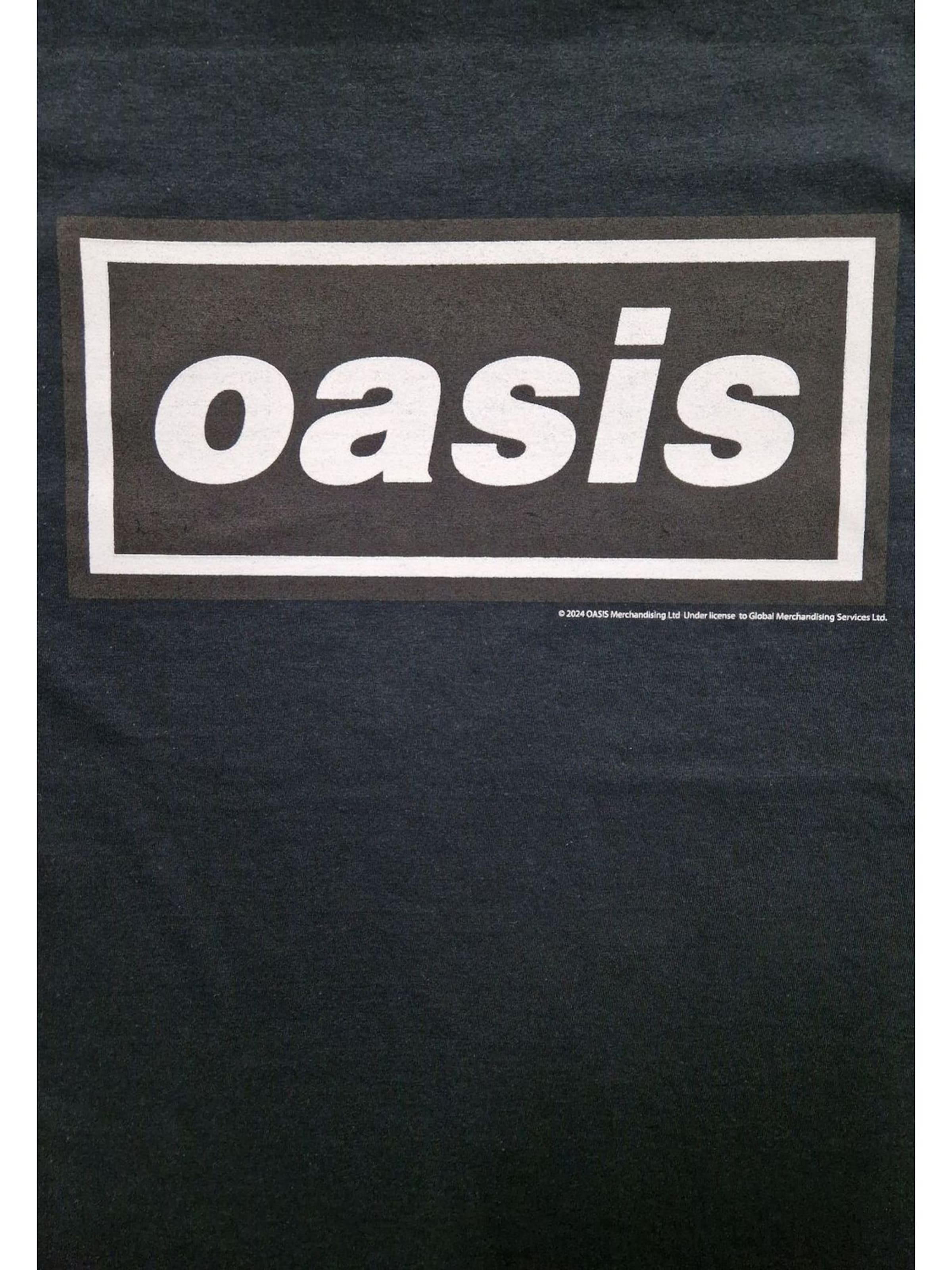 Oasis Shirt 'Oasis Decca Logo T-Shirt'‌‌ in Schwarz