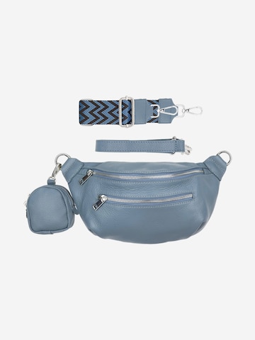SevaBags Crossbody Bag in Blue: front