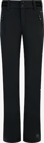 PROTEST Slimfit Sporthose 'PRTElm' in Schwarz: Vorderseite