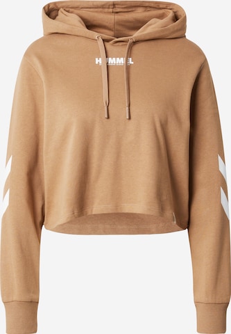 Hummel Sweatshirt 'LEGACY' in Beige: front