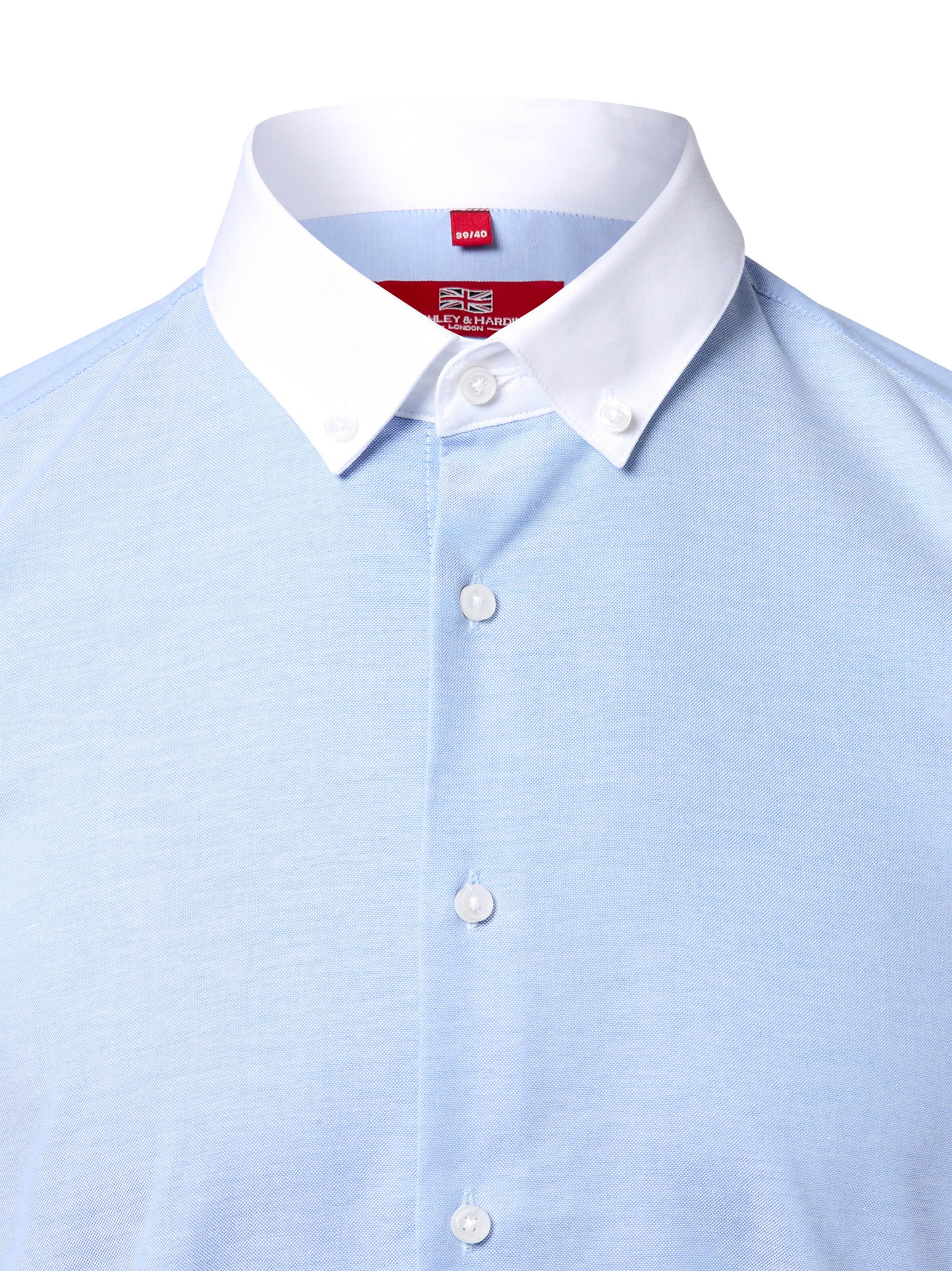 Finshley & Harding London Slim fit Business Shirt in Blue