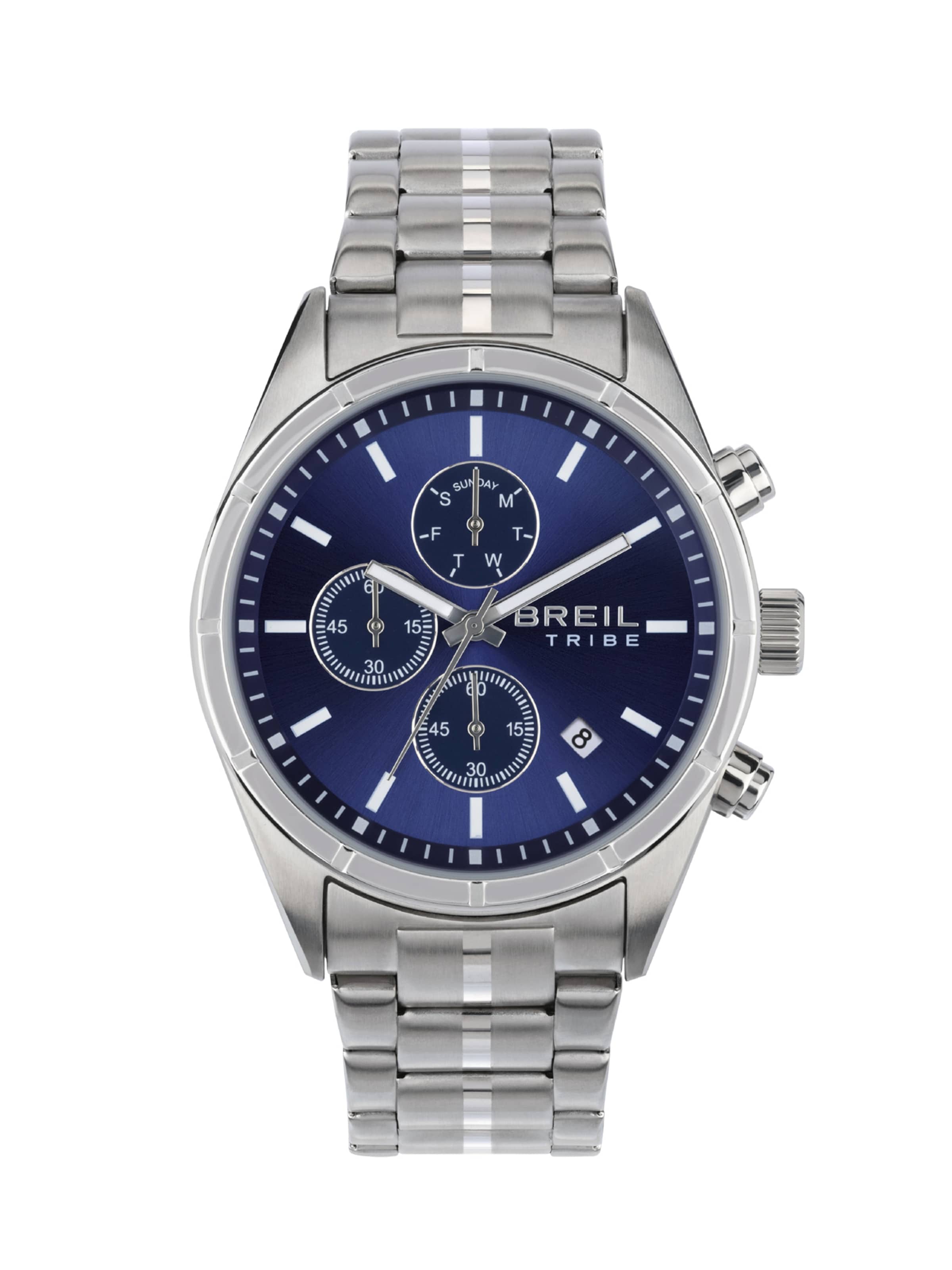 Breil Analog watch 'Captain' in Silver: front