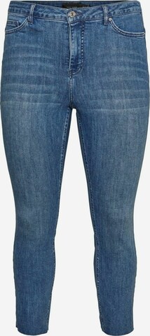 Coupe slim Jean 'MANYAANNE' Vero Moda Curve en bleu