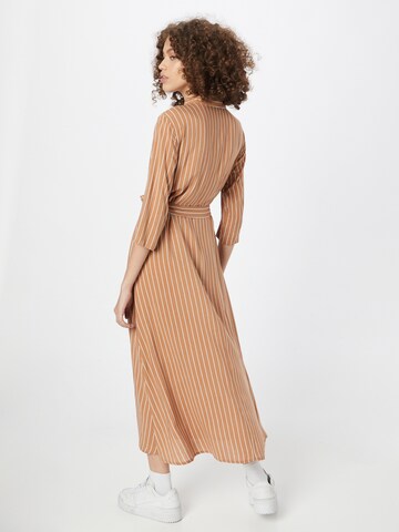 JDY Shirt Dress 'Starr' in Brown