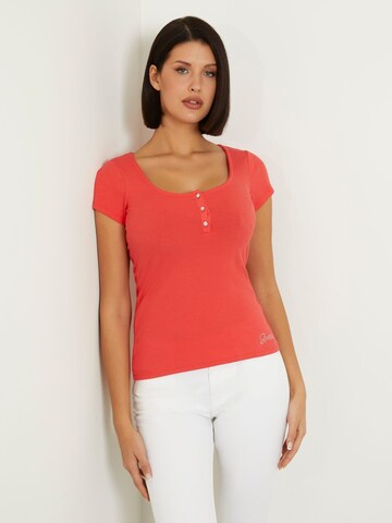 GUESS Shirt in Orange: Vorderseite