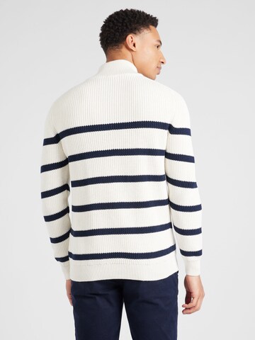 Key Largo Sweater 'MST PILOT' in White