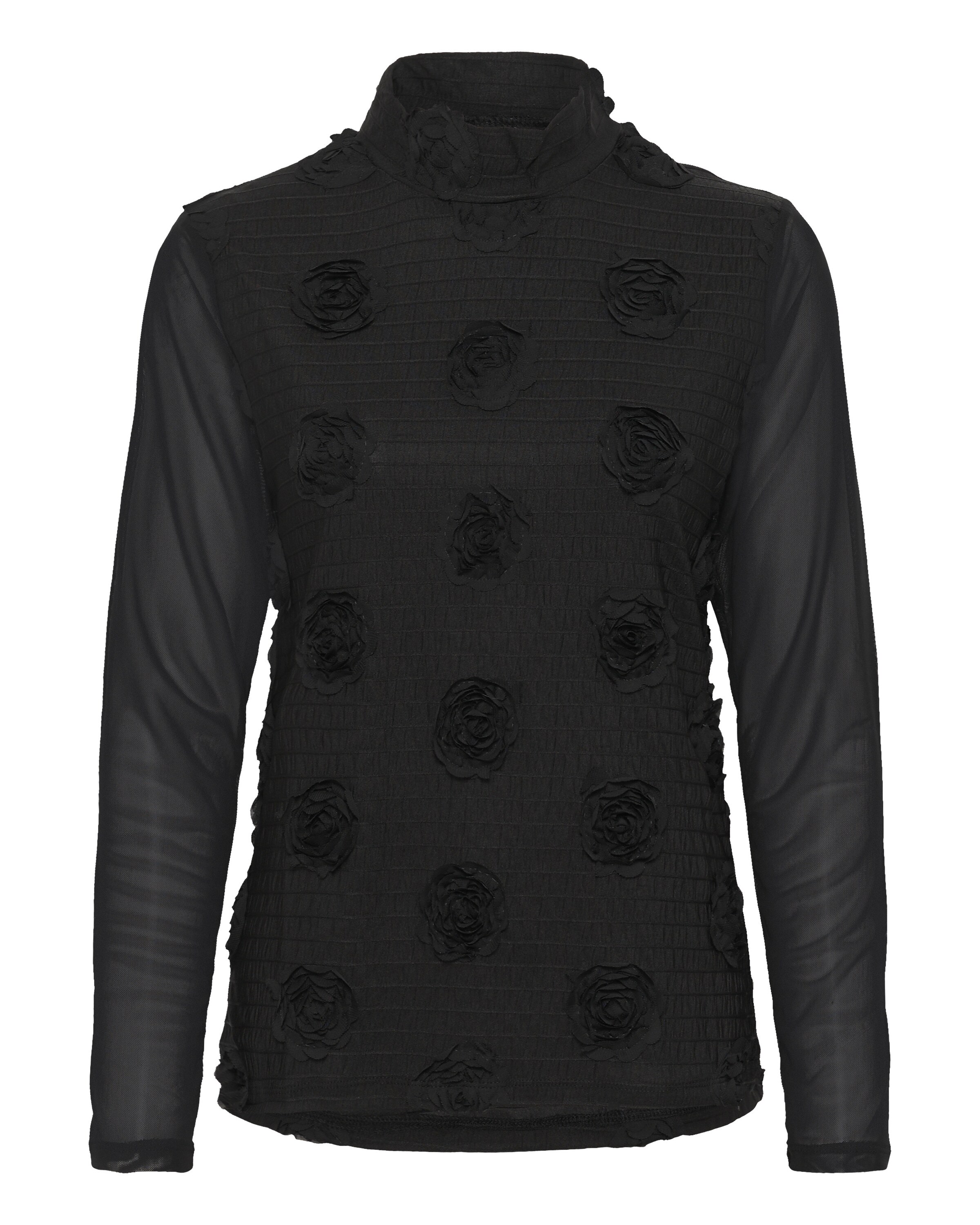 CULTURE Bluse in Schwarz: Vorderseite