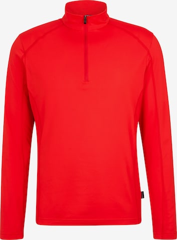 ZIENER Athletic Sweatshirt 'JELANO-Z' in Red: front
