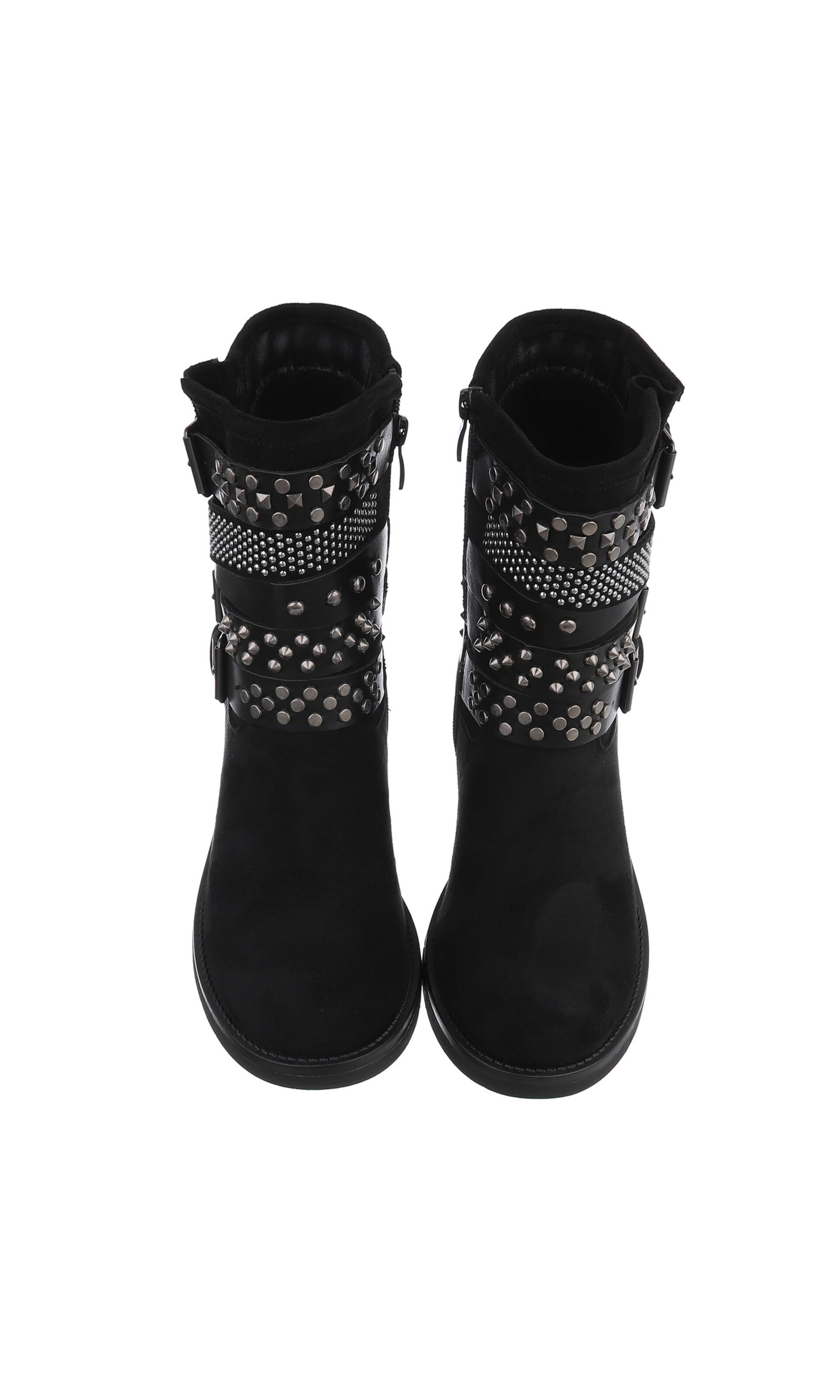 Ital-Design Stiefelette in Schwarz