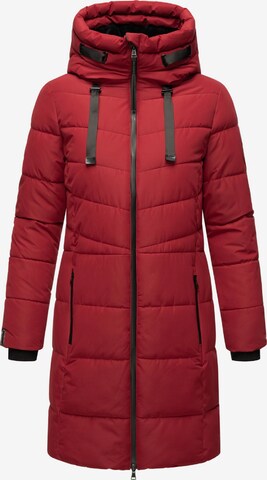 MARIKOO Winter Coat 'Natsukoo XVI' in Red: front