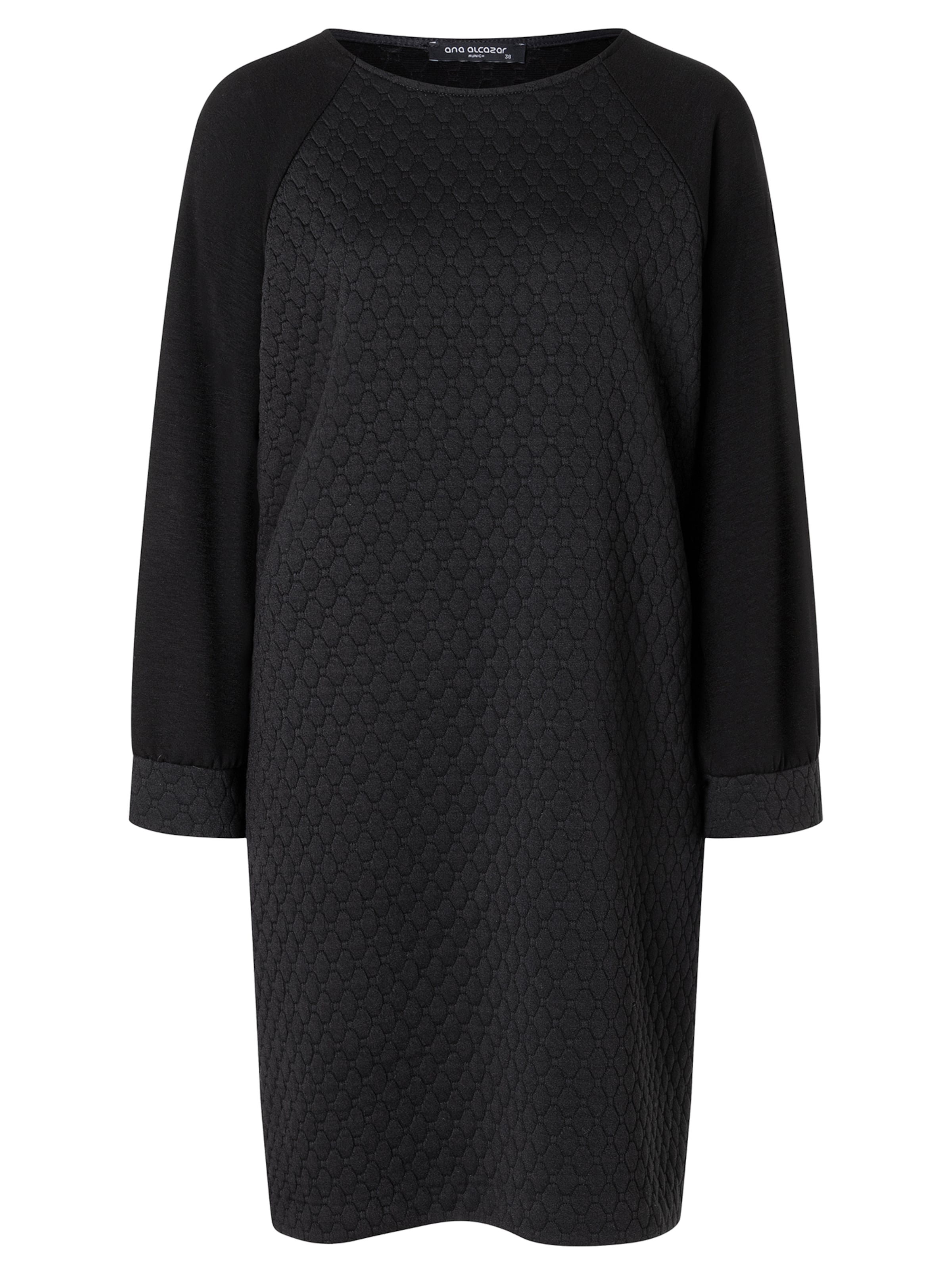 Ana Alcazar Kleid 'adlara' in Schwarz: Vorderseite