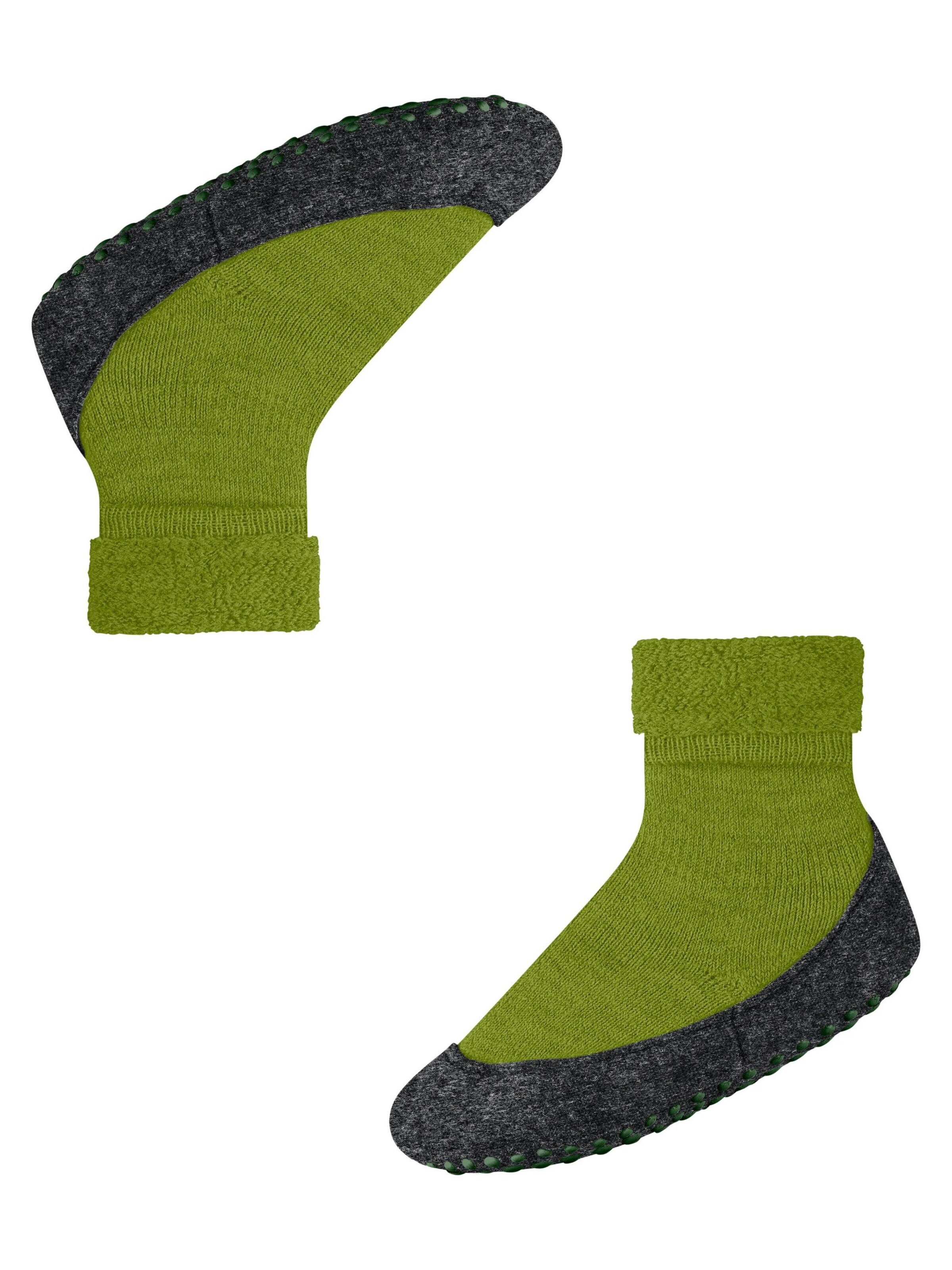FALKE Socks 'Cosyshoe Teens' in Green