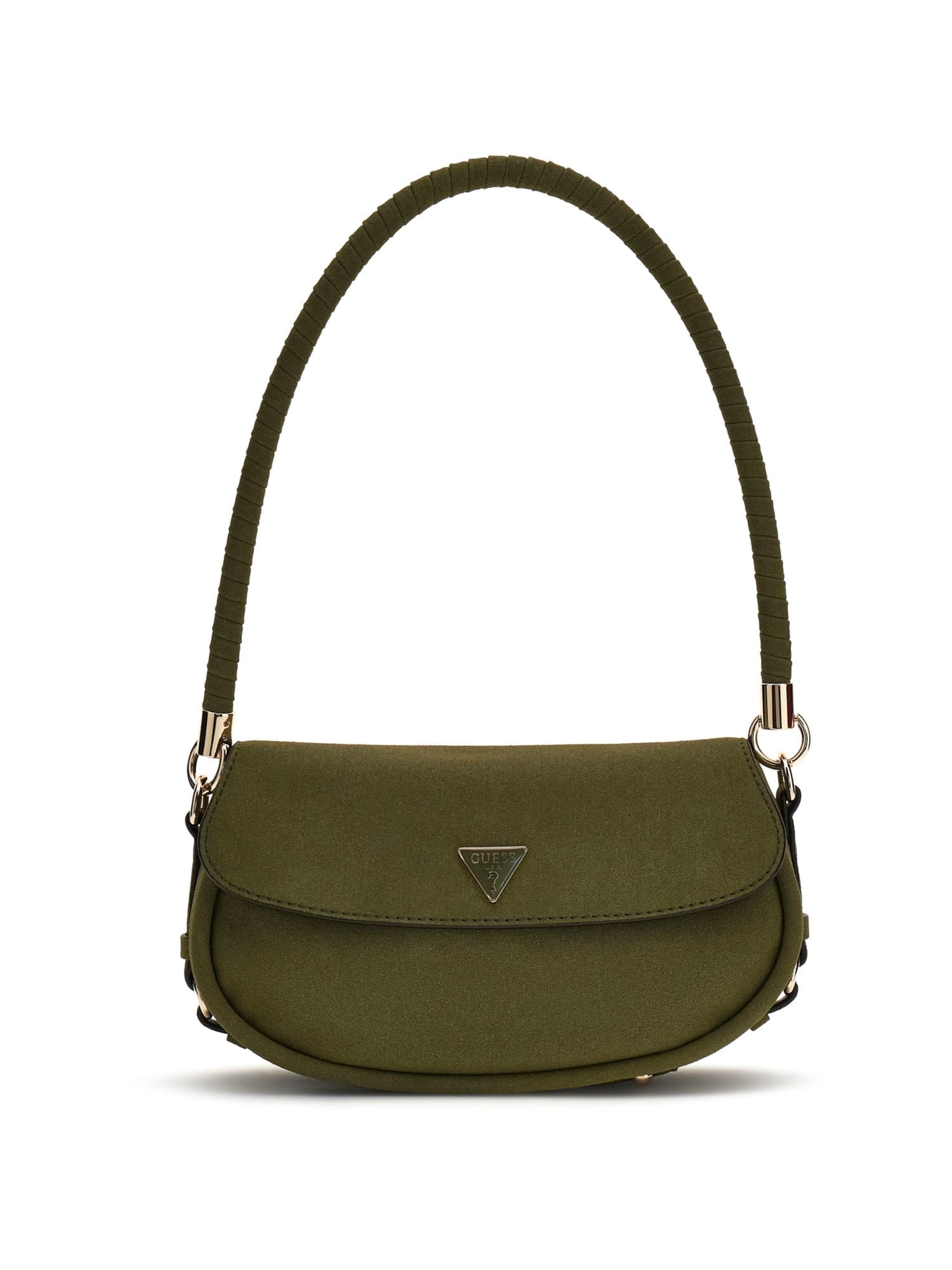 GUESS Schultertasche 'Danya' in Grün: Vorderseite
