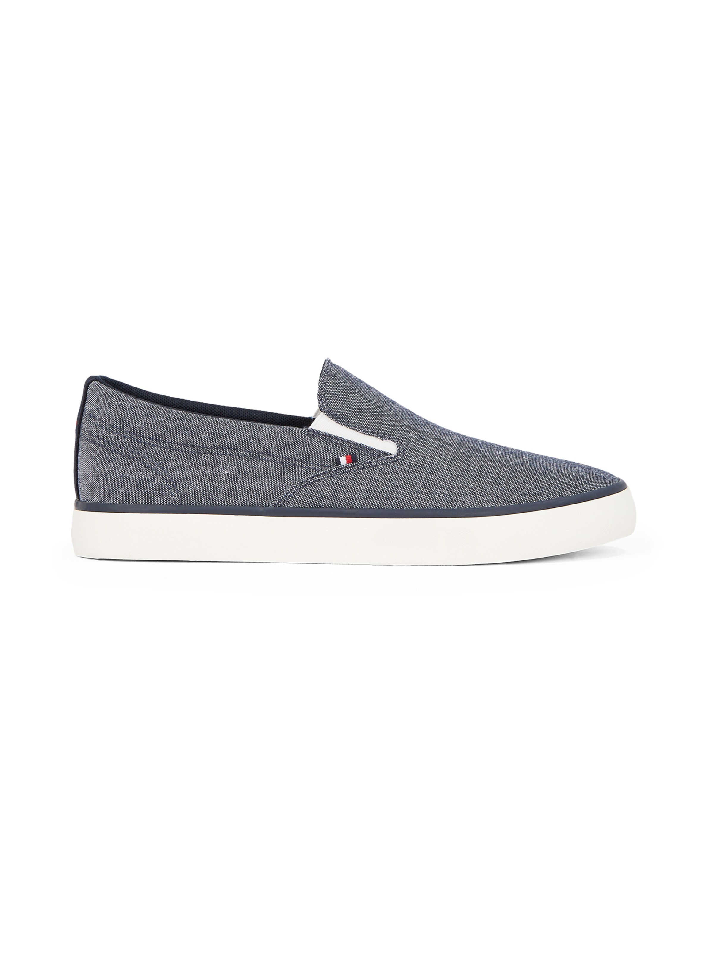TOMMY HILFIGER Slip-on obuv - Modrá