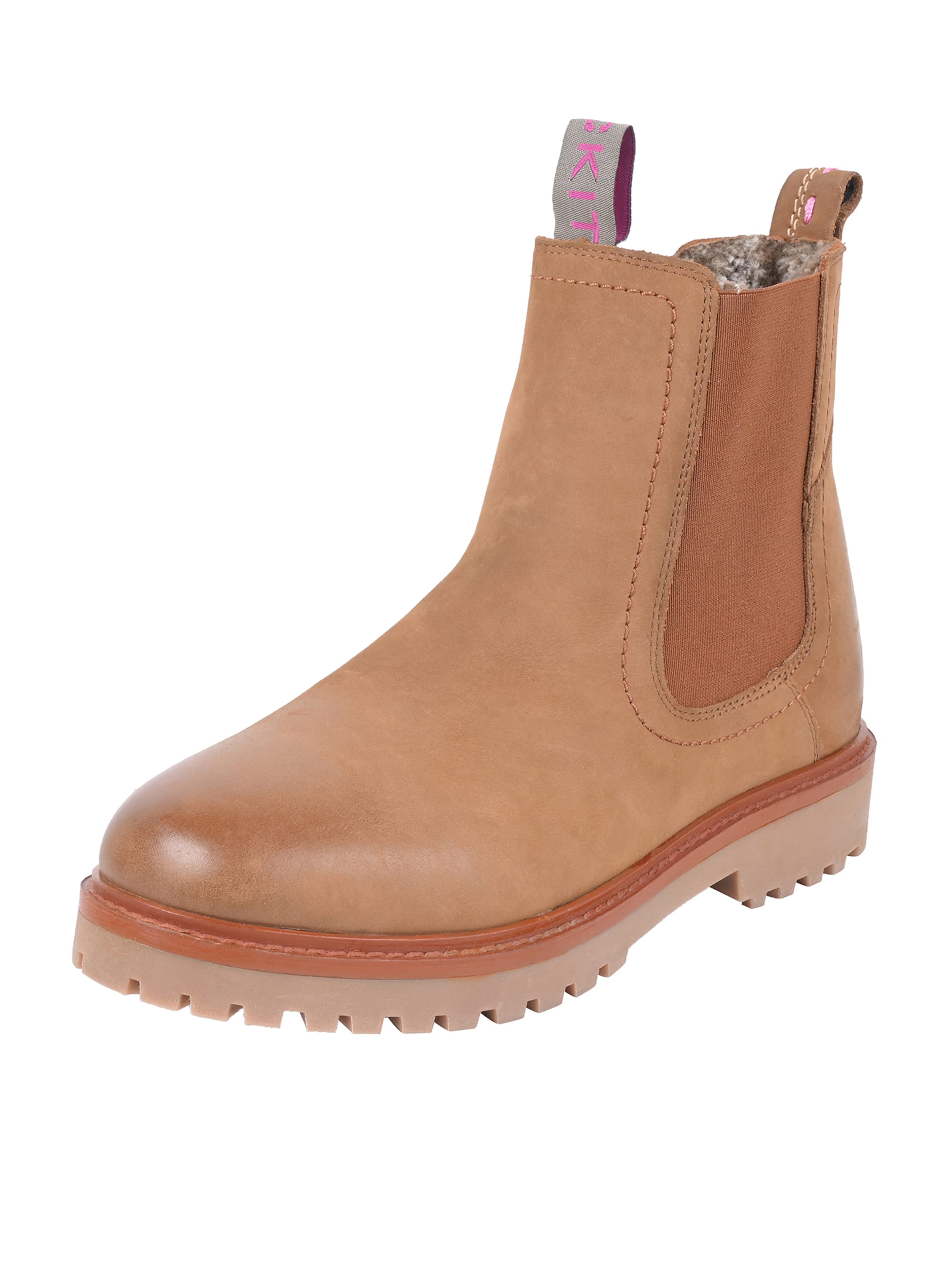 Crickit Chelsea boots ' SOA ' in Bruin: voorkant