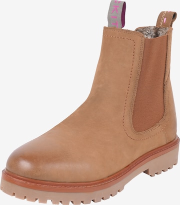 Crickit Chelsea Boot ' SOA ' in Braun: Vorderseite