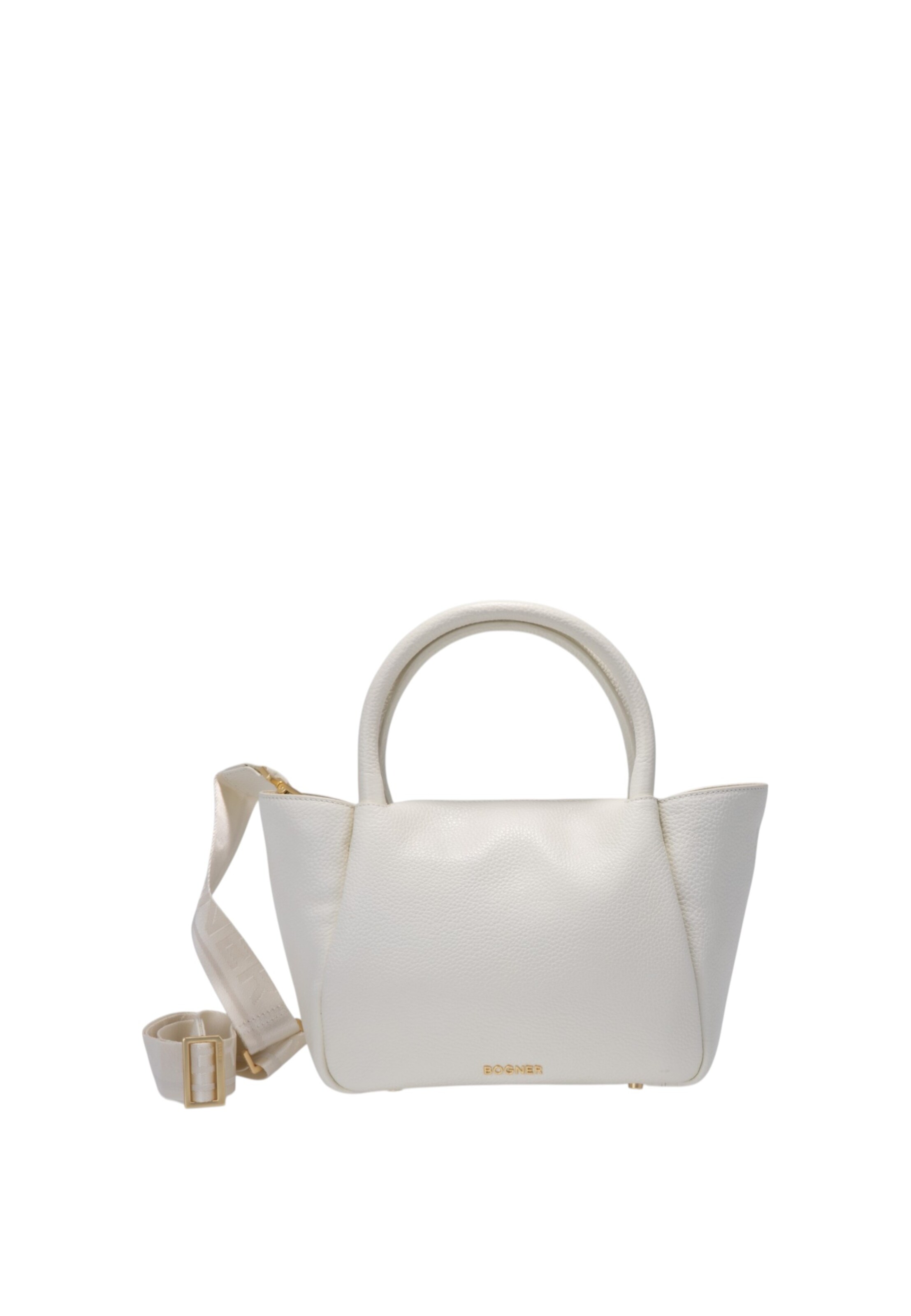 BOGNER - Bolso de mano 'Wallis Raja' en blanco: frente
