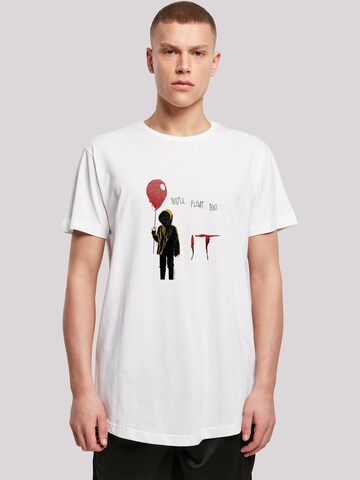 F4NT4STIC Shirt 'IT Georgie Float' in White: front