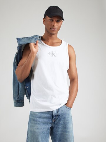 T-Shirt '30S Classic' Calvin Klein Jeans en blanc : devant