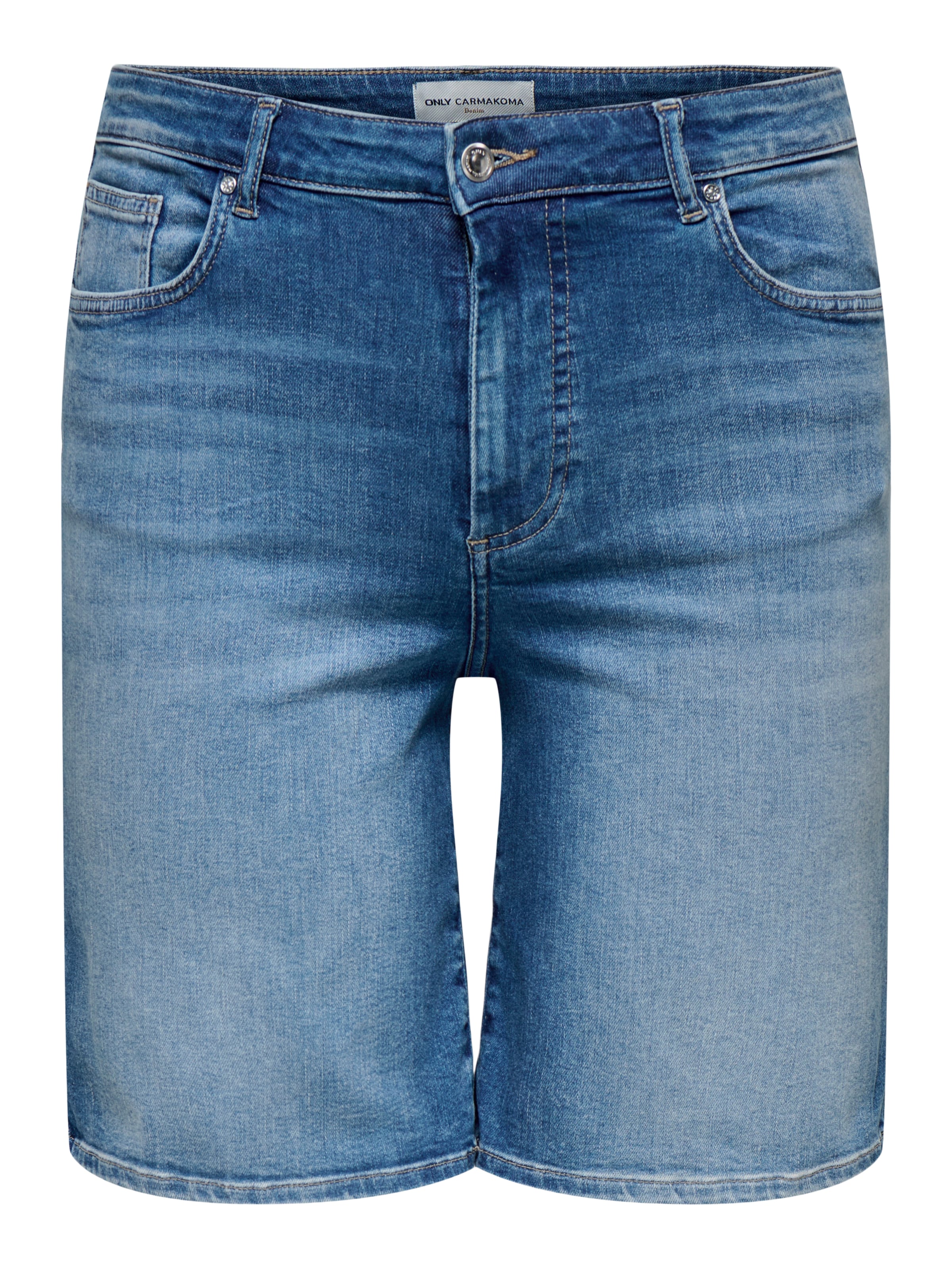 Wide leg Jeans 'CARWILLY' de la ONLY Carmakoma pe albastru: față