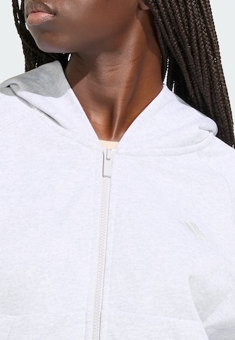 ADIDAS SPORTSWEAR Αθλητική ζακέτα φούτερ σε γκρι