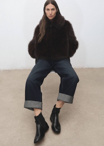 MANGO Chelsea Boots 'Piero' in Schwarz