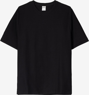 Bershka T-Shirt in Schwarz: Vorderseite