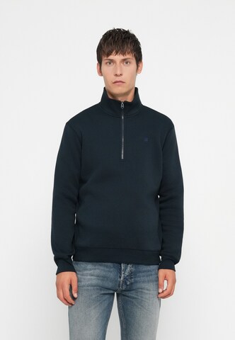 G-STAR Sweatshirt 'Premium Core' in Blue: front