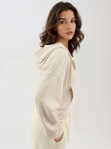 Busem - Casaco em moletão em mistura de cores