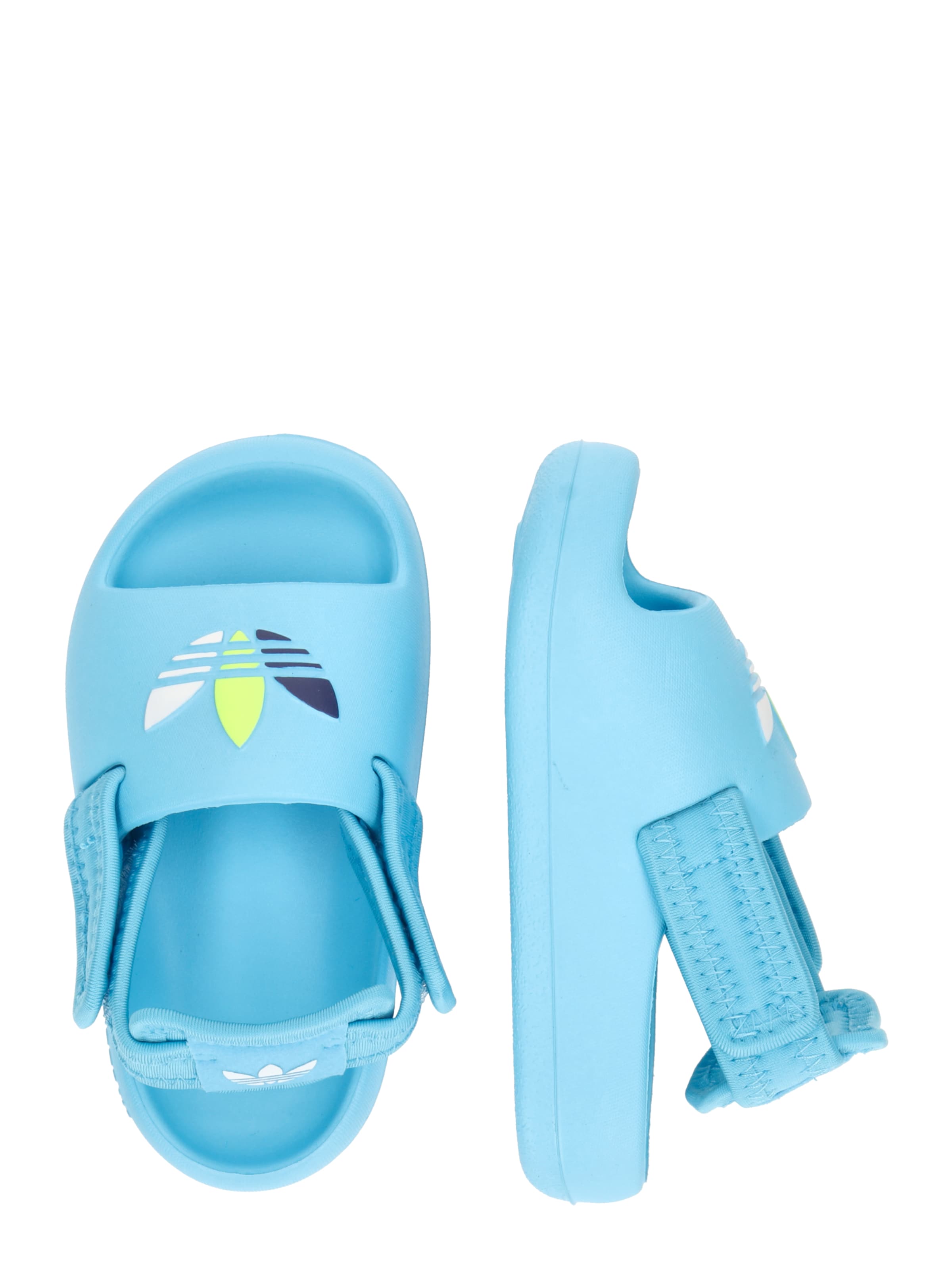 zils ADIDAS ORIGINALS Vaļējas kurpes 'Adifom Adilette'