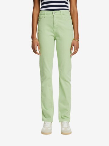 ESPRIT Slim fit Jeans in Green: front