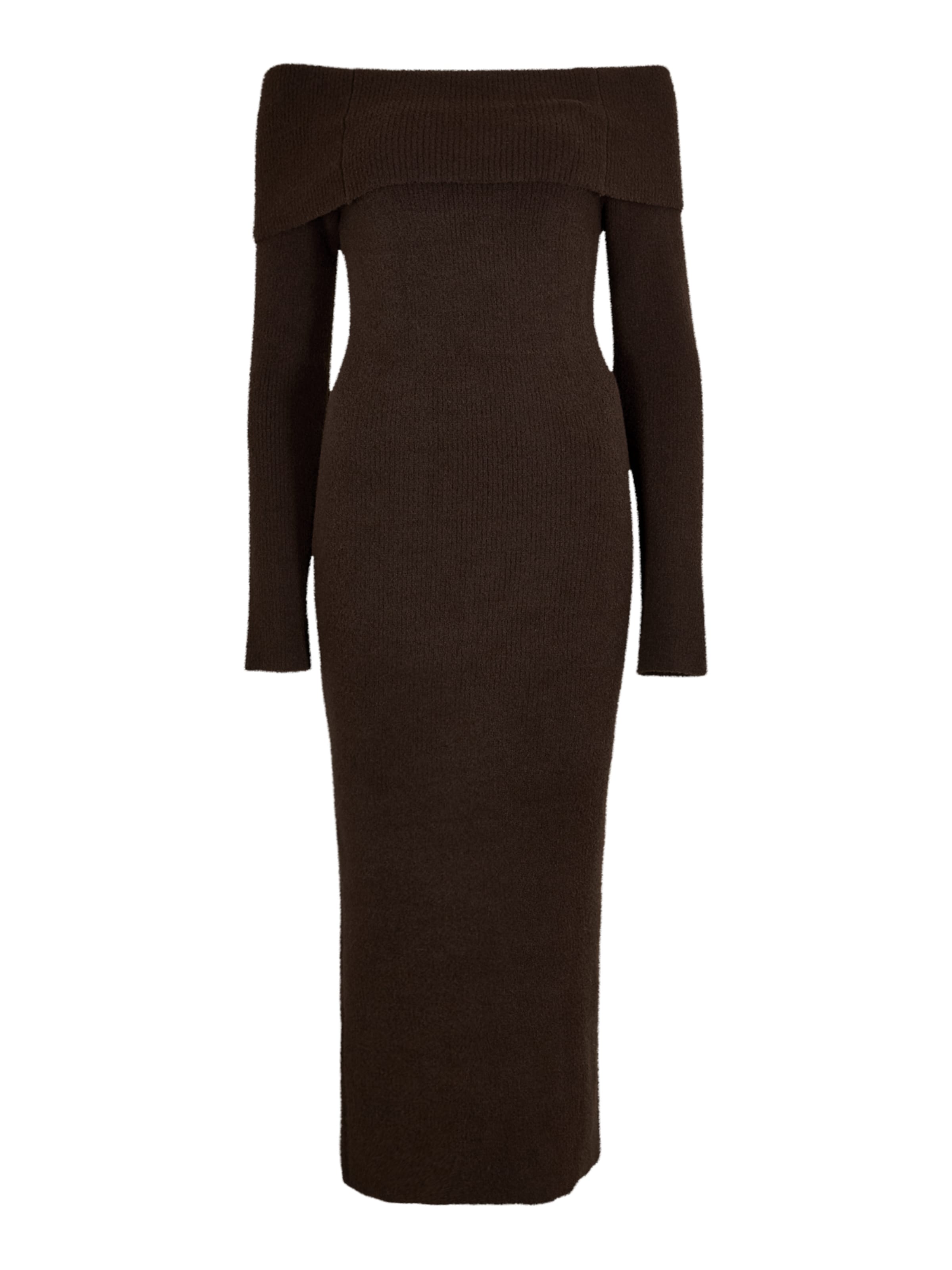 Apricot Jurk ' ' in Bruin: voorkant