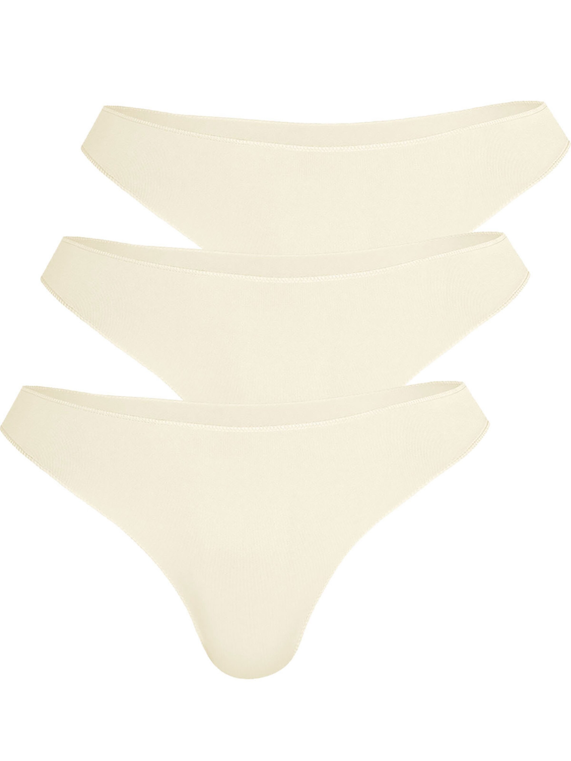 Nina von C. String 'Secret'‌‌‌ in Beige: Vorderseite