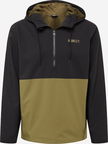 Hurley - Chaqueta deportiva en negro: frente