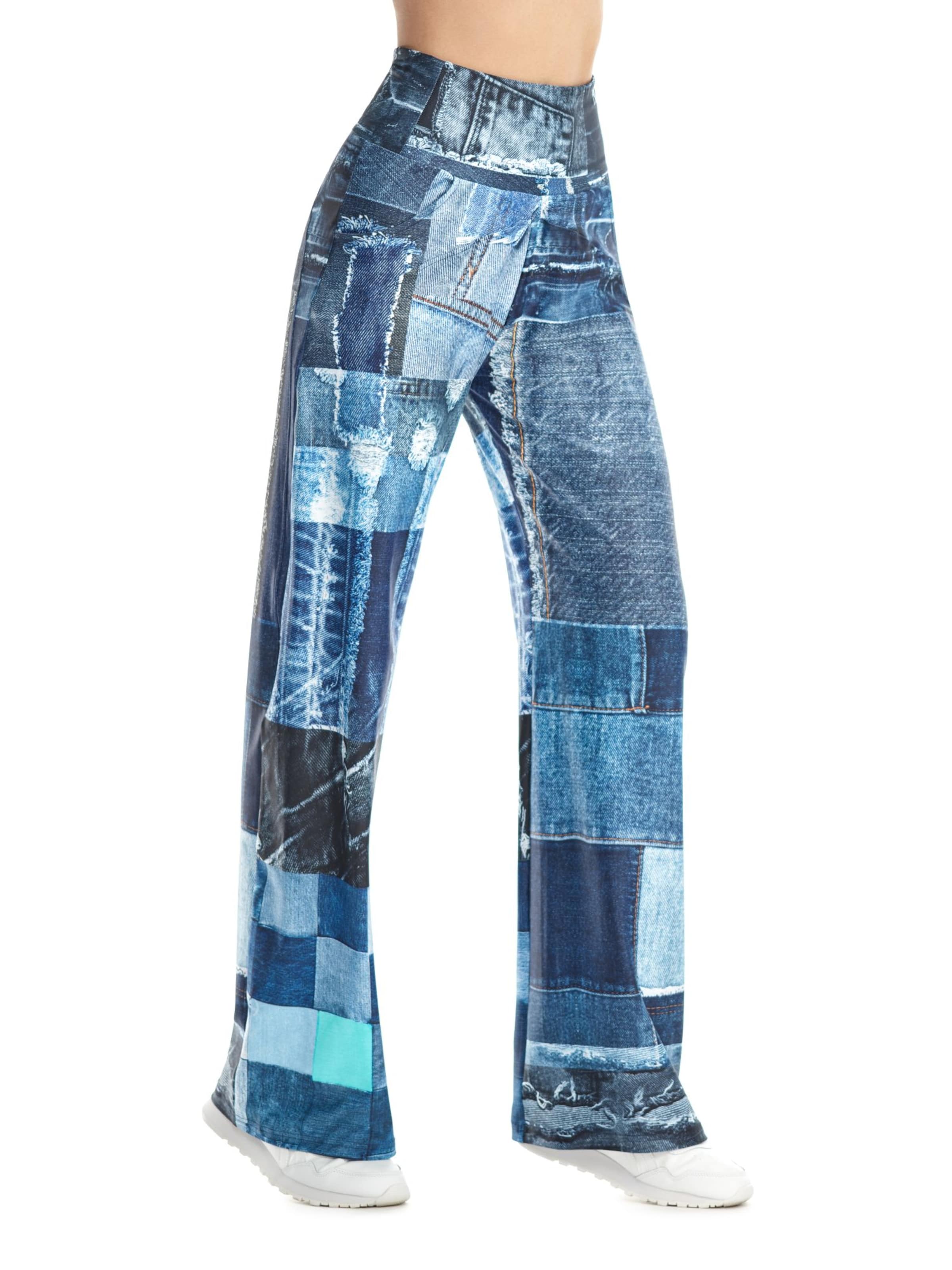 Regular Pantalon 'CUL105C' Winshape en bleu : devant