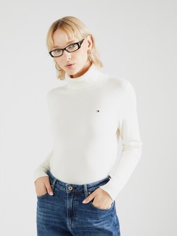 TOMMY HILFIGER Pullover in Beige: Vorderseite