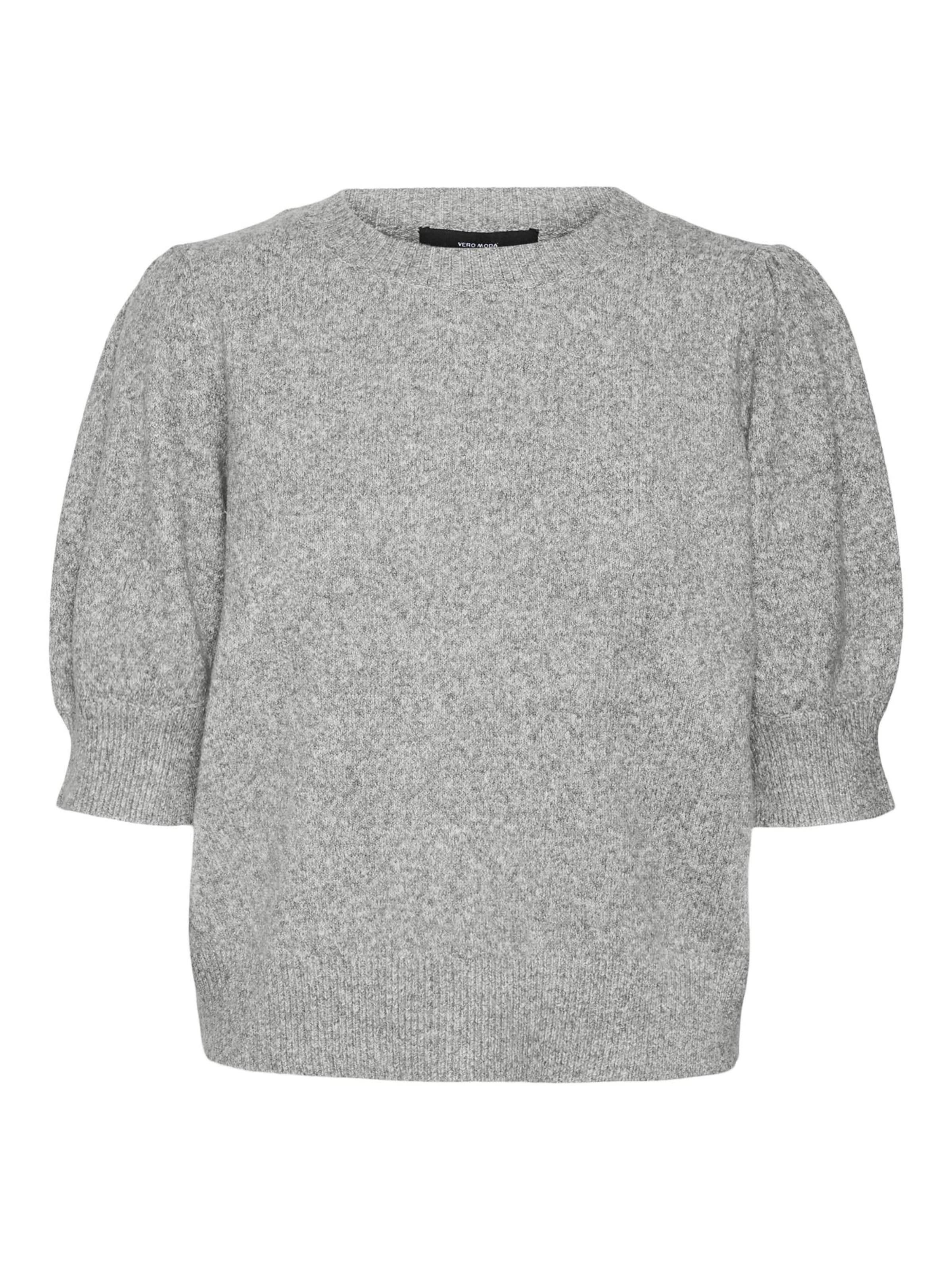 Pull-over 'VMDoffy' VERO MODA en gris : devant