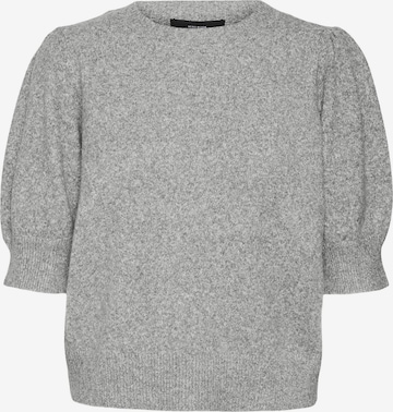 Pull-over 'VMDOFFY' VERO MODA en gris : devant