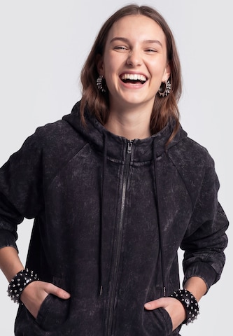 Sweat-shirt myMo ROCKS en noir