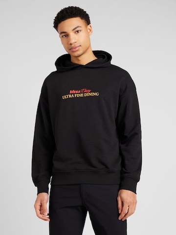 JACK & JONESSweater majica 'ULTRA' - crna boja: prednji dio
