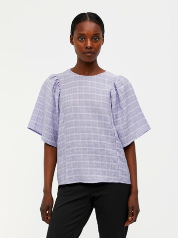 OBJECT Blouse 'Polly' in Purple: front