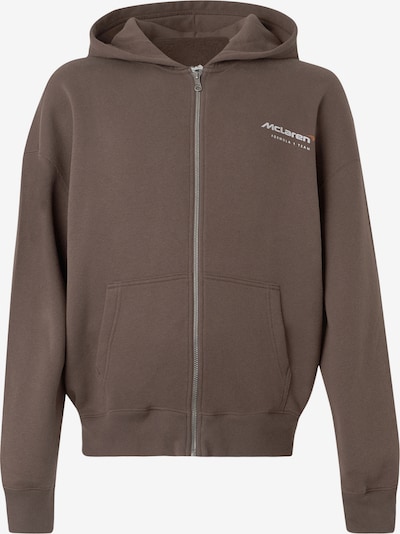 Džemperis 'MCLAREN' iš HOLLISTER, spalva – ruda / oranžinė / juoda / balta, Prekių apžvalga