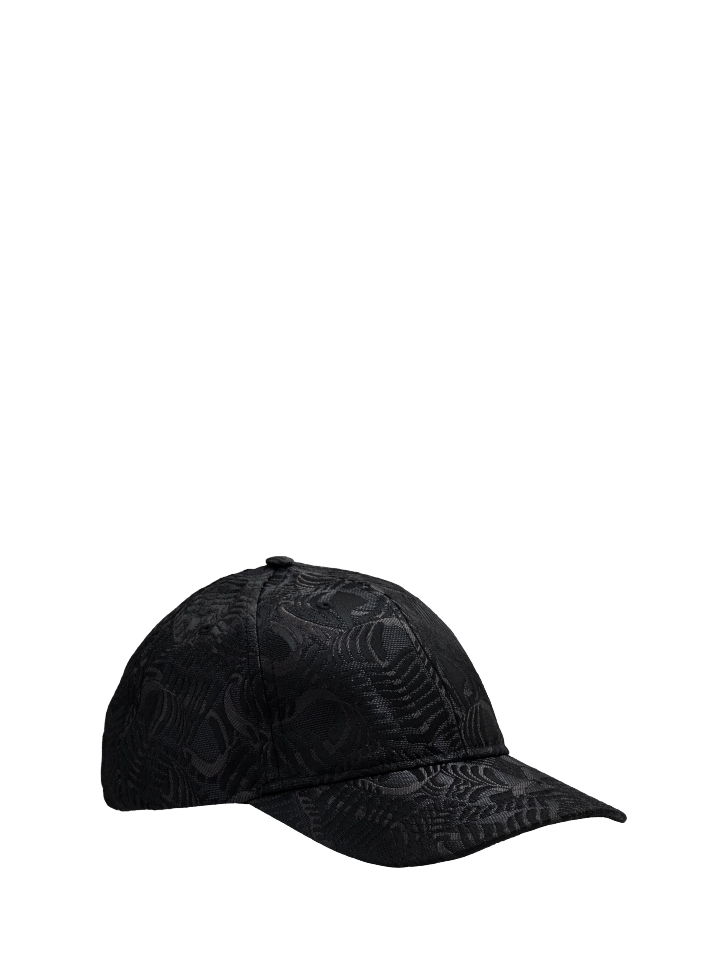 EMBLEMM Cap 'Liquid Mic' in Black: front