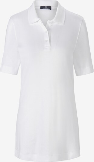 Peter Hahn Poloshirt in weiß, Produktansicht