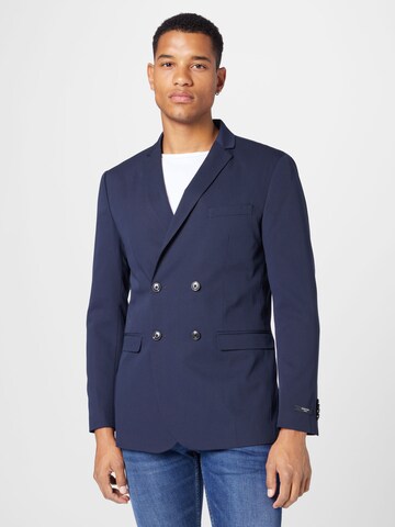 JACK & JONES Slim fit Suit Jacket 'FRANCO' in Blue: front
