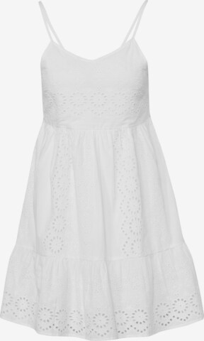 KOROSHI Summer dress in White: front